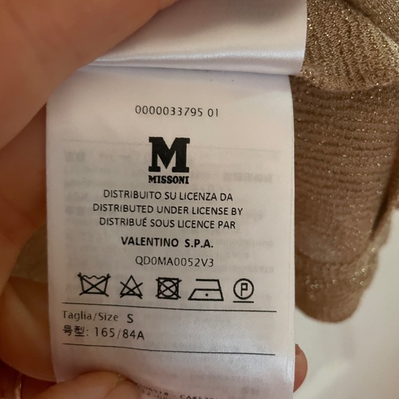 Missoni gold bathing robe - Picture 5 of 5